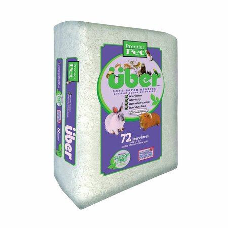 AMERICAN WOOD Premier Pet Uber W801000PWB Pet Bedding, White 801000PWUB